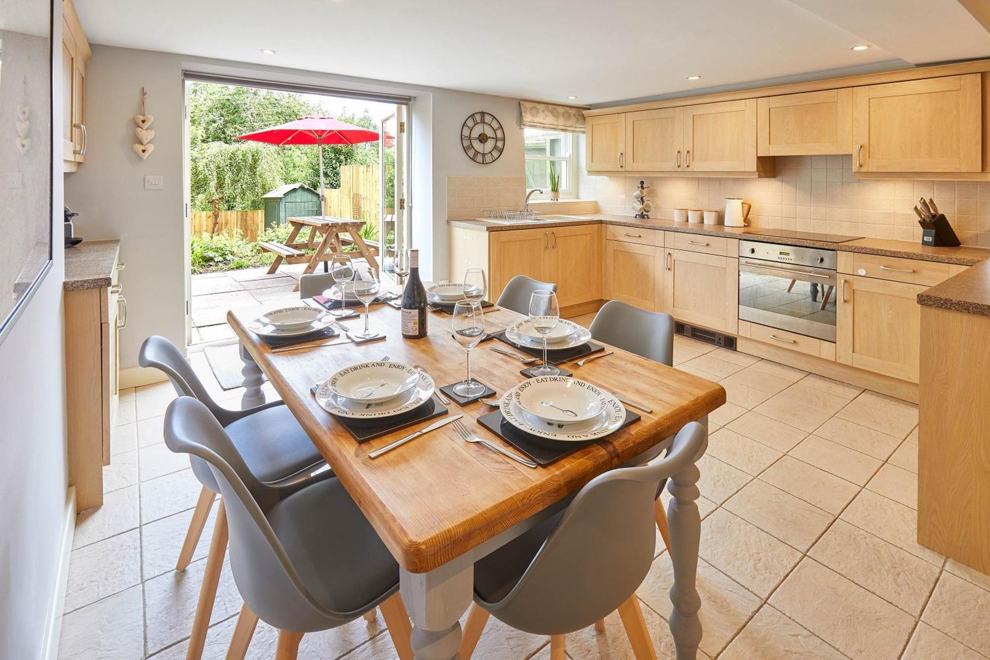 Just The Place River View 3 Bedroom Cottage In Masham Exterior photo